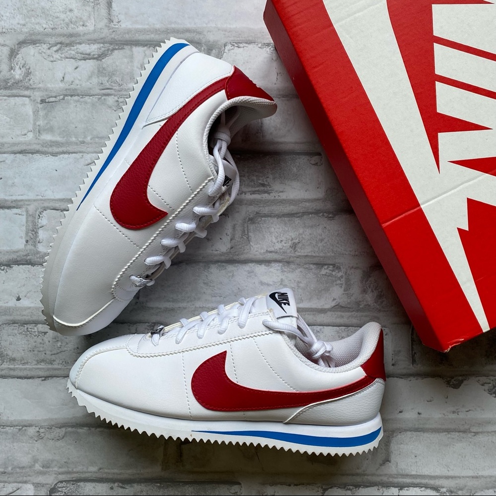 Nike Kids Sneakers White and Red